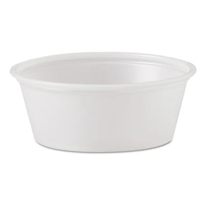 Dart Polystyrene Portion Cups  1 1 2 oz  Translucent  2500 Carton (DCCP150N)