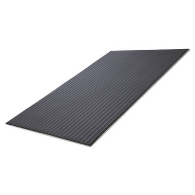 Crown Ribbed Vinyl Anti-Fatigue Mat  24 x 36  Black (CWNFL2436BK)