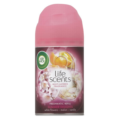 Air Wick Freshmatic Life Scents Ultra Refill  Summer Delights  5 89 oz Aerosol (RAC91101EA)