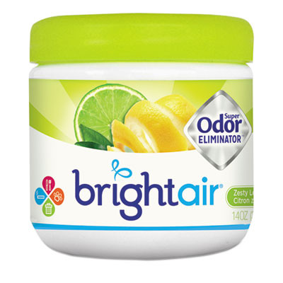 BRIGHT Air Super Odor Eliminator  Zesty Lemon and Lime  14 oz (BRI900248EA)