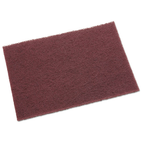 Scotch-Brite PROFESSIONAL General Purpose Hand Pad  6 x 9  Maroon  20 BX  3 BX CT (MMM04029)