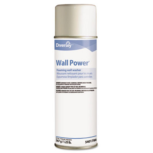 Diversey Wall Power Foaming Wall Washer  20 oz Can  12 Carton (DVO95401786)