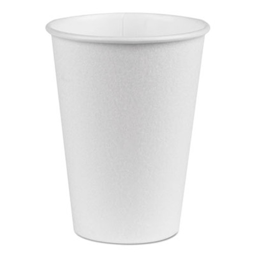 Dixie PerfecTouch Hot Cold Cups  12 oz   White  50 Bag  20 Bags Carton (DXE5342W)