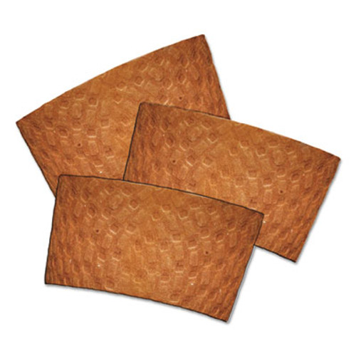 Dopaco Kraft Hot Cup Sleeves  For 10-24 oz Cups  Brown  1000 Carton (PCTDSLVBRN)