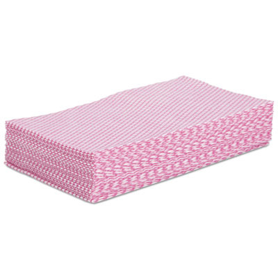 Boardwalk Foodservice Wipers  Pink White  12 x 21  200 Carton (BWKN8140)
