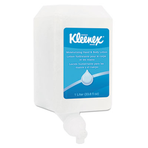 Scott Control Moisturizing Hand and Body Lotion  Fresh Scent  1 L Bottle  6 Carton (KCC35362CT)