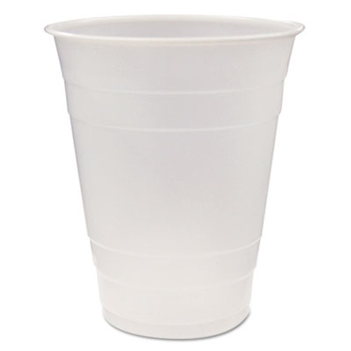 Pactiv Translucent Plastic Cups  16 oz  Clear  80 Pack  12 Packs Carton (PCTYE160)