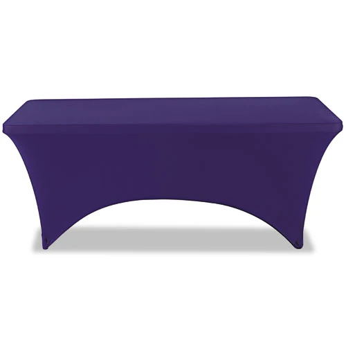Iceberg Stretch-Fabric Table Cover  Polyester Spandex  30  x 72   Blue (ICE16526)