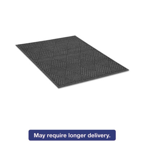 Guardian EcoGuard Diamond Floor Mat  Rectangular  36 x 60 Charcoal (MLLEGDFB030504)