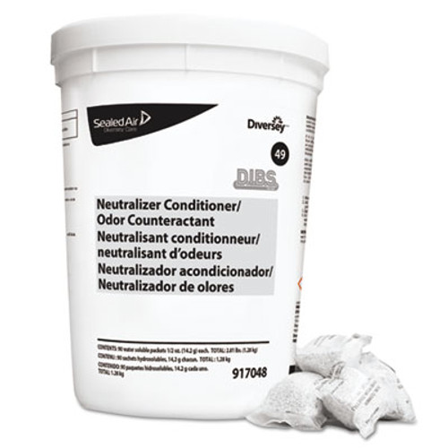 Diversey Floor Conditioner Odor Counteractant  Powder  1 2oz Packet  90 Tub  2 Carton (DVO917048)