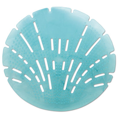 Big D Industries Diamond 3D Urinal Screen  Mountain Air  Blue  10 Pack  6 Pack Carton (BGD623CT)