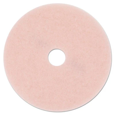 3M Ultra High-Speed Eraser Floor Burnishing Pad 3600  27  Diameter  Pink  5 Carton (MMM25863)