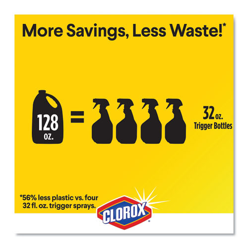 Clorox Urine Remover for Stains and Odors  128 oz Refill Bottle (CLO31351EA)