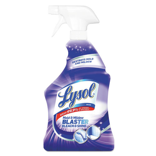 LYSOL Brand Mold and Mildew Remover with Bleach  Ready to Use  32 oz Spray Bottle (RAC78915EA)