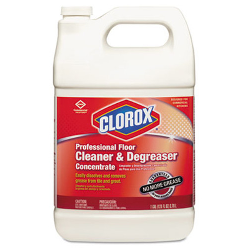 Clorox Professional Floor Cleaner and Degreaser Concentrate  1 gal Bottle (CLO30892)