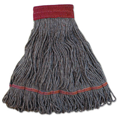 Boardwalk Pro Loop Web Tailband Mop Head  Blue  Large  12 Carton (BWK1800LBDZ)