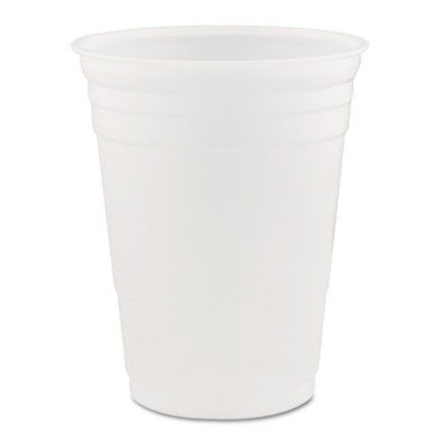 Dart Conex Translucent Plastic Cold Cups  16oz  1000 Carton (DCCP16)