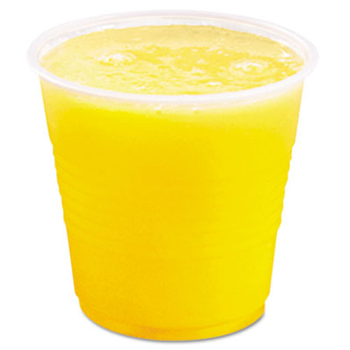 Dart Conex Galaxy Polystyrene Plastic Cold Cups  10oz  100 Sleeve  25 Sleeves Carton (DCCY10)