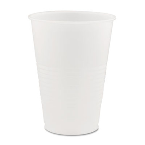 Dart Conex Galaxy Polystyrene Plastic Cold Cups  14oz  50 Sleeve  20 Bags Carton (DCCY14)