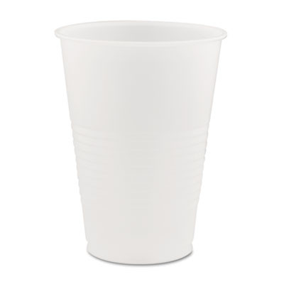 Dart Conex Galaxy Polystyrene Plastic Cold Cups  14oz  50 Sleeve  20 Bags Carton (DCCY14)