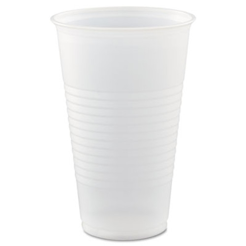 Dart Conex Galaxy Polystyrene Plastic Cold Cups  16oz  50 Sleeve  20 Bags Carton (DCCY16T)