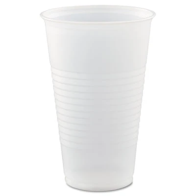 Dart Conex Galaxy Polystyrene Plastic Cold Cups  16oz  50 Sleeve  20 Bags Carton (DCCY16T)