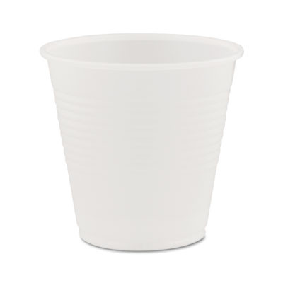 Dart Conex Galaxy Polystyrene Plastic Cold Cups  5oz  100 Sleeve  25 Sleeves Carton (DCCY5CT)