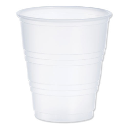 Dart Conex Galaxy Polystyrene Plastic Cold Cups  5oz  100 Sleeve  25 Sleeves Carton (DCCY5CT)