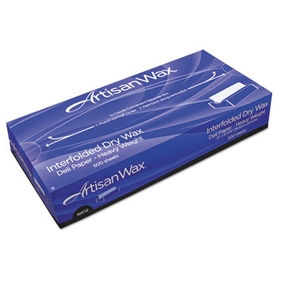 Bagcraft Dry Wax Paper  8 x 10 3 4  White  500 Box  12 Box Carton (BGC012008)