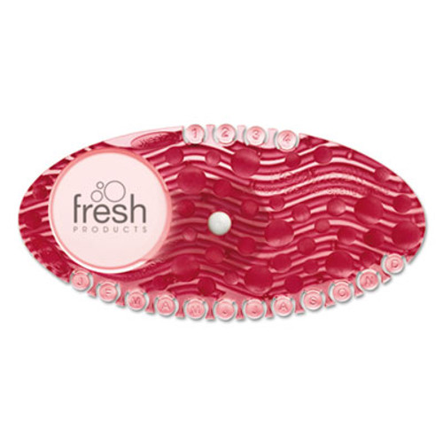 Boardwalk Curve Air Freshener  Spiced Apple  Solid  Red  10 Box (BWKCURVESAP)