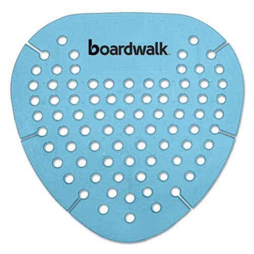 Boardwalk Gem Urinal Screen  Lasts 30 Days  Blue  Cotton Blossom Fragrance  12 Box (BWKGEMCBL)