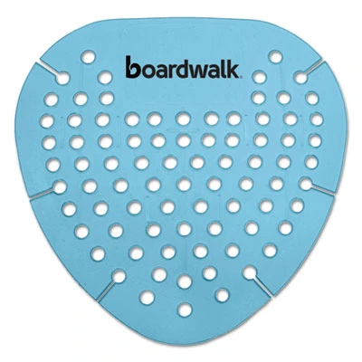 Boardwalk Gem Urinal Screen  Lasts 30 Days  Blue  Cotton Blossom Fragrance  12 Box (BWKGEMCBL)