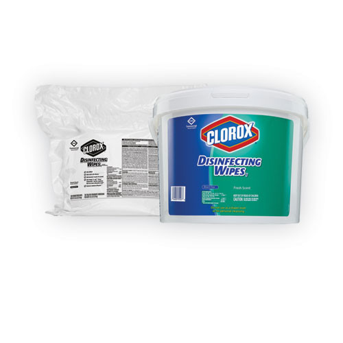 Clorox Disinfecting Wipes  7 x 8  Fresh Scent  700 Bucket (CLO31547)