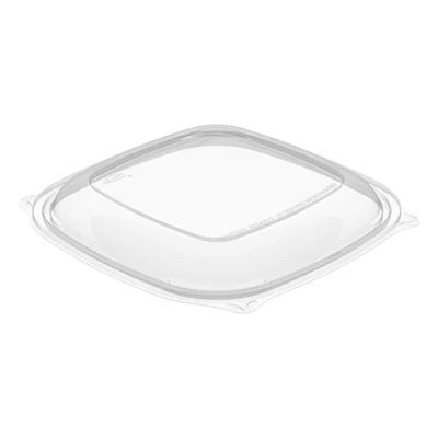 Dart PresentaBowls Pro Square Lids f 24-32oz Bowls  Clear  8 5x8 5  63 Bag  4 Bag CT (DCCC2464BDL)