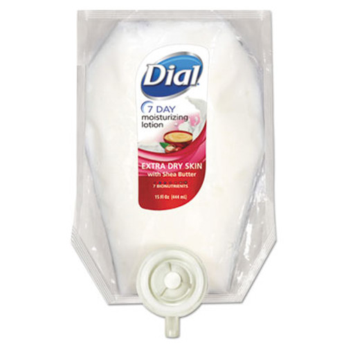 Dial Extra Dry 7-Day Moisturizing Lotion with Shea Butter  15 oz Refill (DIA12259EA)