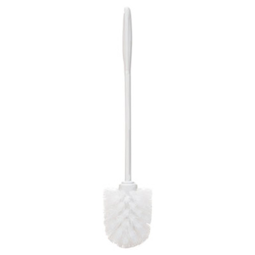 Rubbermaid Commercial Toilet Bowl Brush  14 1 2   White  Plastic  24 Carton (RCP631000WECT)