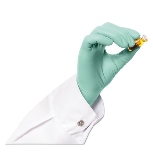 Medline Professional Latex Exam Gloves with Aloe  X-Large  Green  90 Box (MIIPRO31794)