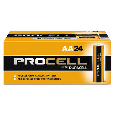 Duracell Procell Alkaline AA Batteries  24 Box (DURPC1500BKD)