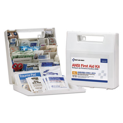 First Aid Only ANSI Class A  First Aid Kit for 50 People  183 Pieces (FAO90639)