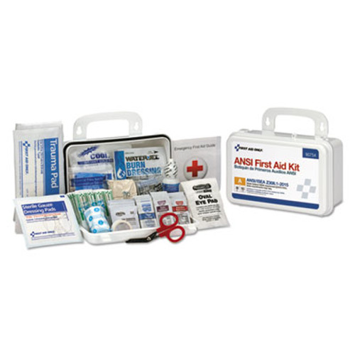 First Aid Only ANSI Class A 10 Person First Aid Kit  71 Pieces (FAO90754)