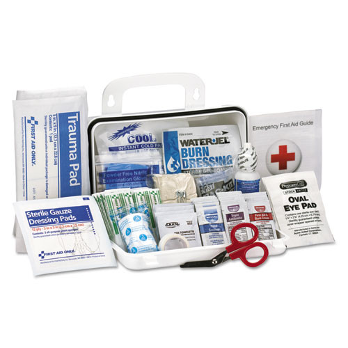 First Aid Only ANSI Class A 10 Person First Aid Kit  71 Pieces (FAO90754)