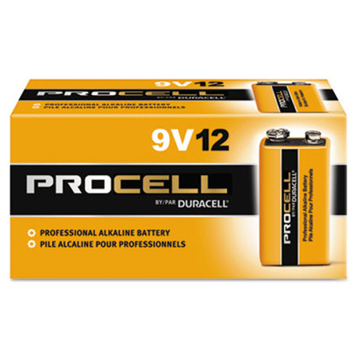 Duracell Procell Alkaline 9V Batteries  12 Box (DURPC1604BKD)
