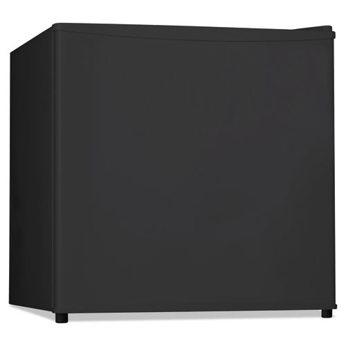Alera 1 6 Cu  Ft  Refrigerator with Chiller Compartment  Black (ALERF616B)