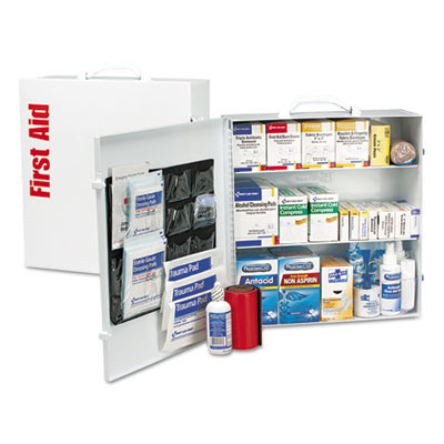 First Aid Only ANSI 2015 Class A  Type I II  Industrial First Aid Kit 100 People  676 Pieces (FAO90575)