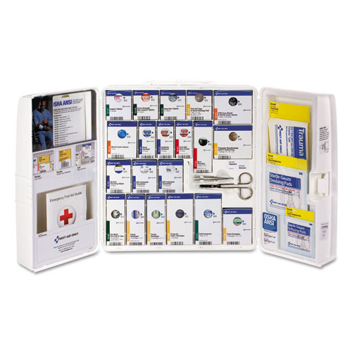 First Aid Only ANSI 2015 SmartCompliance First Aid Station Class A   50 People  241 Pieces (FAO90608)