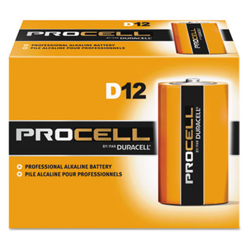 Duracell Procell Alkaline D Batteries  12 Box (DURPC1300)
