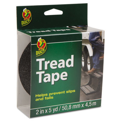 Duck Tread Tape  2  x 5 yds  3  Core  Black (DUC1027475)