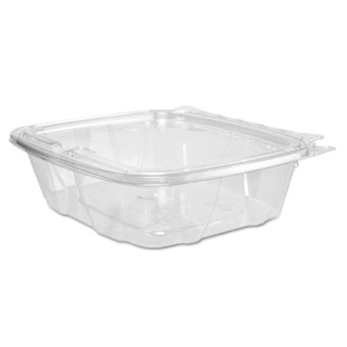 Dart ClearPac Container  6 4 x 1 9 x 7 1  24 oz  Clear  200 Carton (DCCCH24DEF)