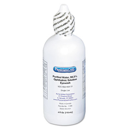 PhysiciansCare by First Aid Only First Aid Refill Components Disposable Eye Wash  4oz (FAO7006)