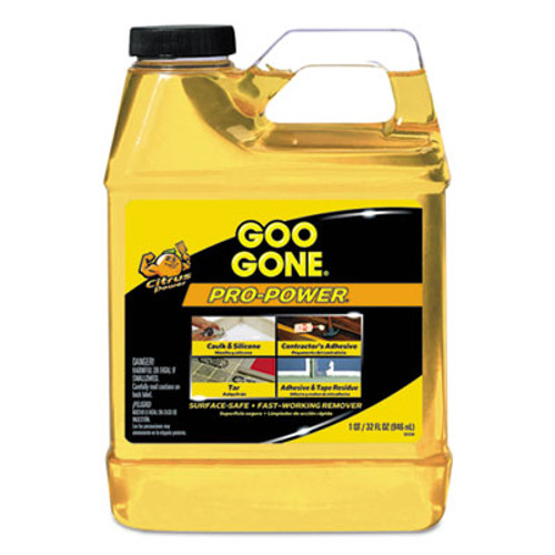 Goo Gone Pro-Power Cleaner  Citrus Scent  1 qt Bottle  6 Carton (WMN2112CT)